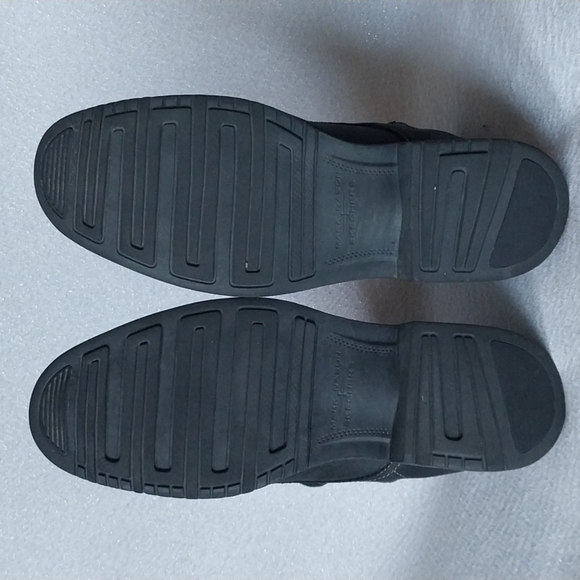 MARK NASON SKECHERS Size 10 Black Leather Lace Up Chukka Ankle Boots Wellington main image 4